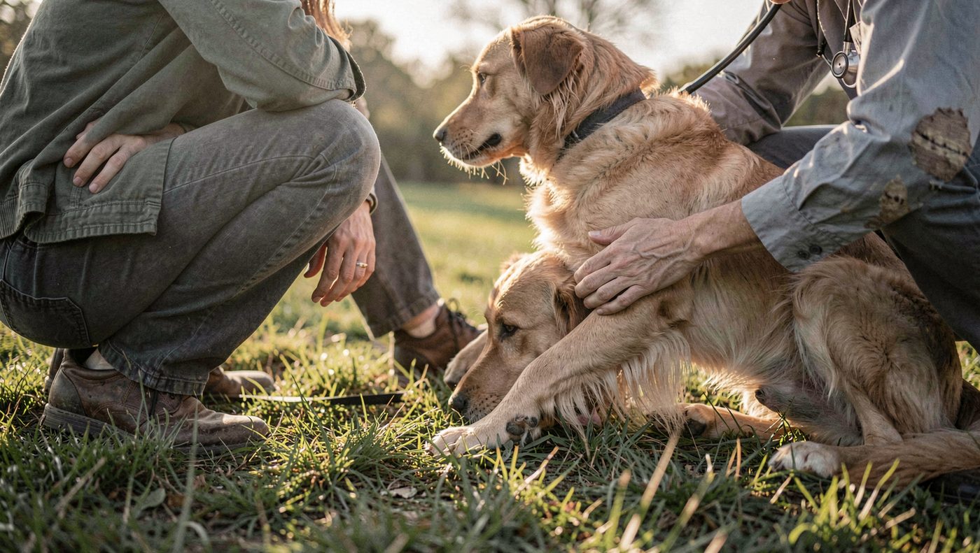 Les six causes, et leur contexte : Chien qui tremble sans raison apparente : les 6 causes